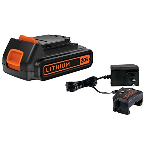 BLACK+DECKER 20V MAX 68-Piece Cordless Drill and Home Tool Project Kit with Tool Storage Bag (LDX120PK)