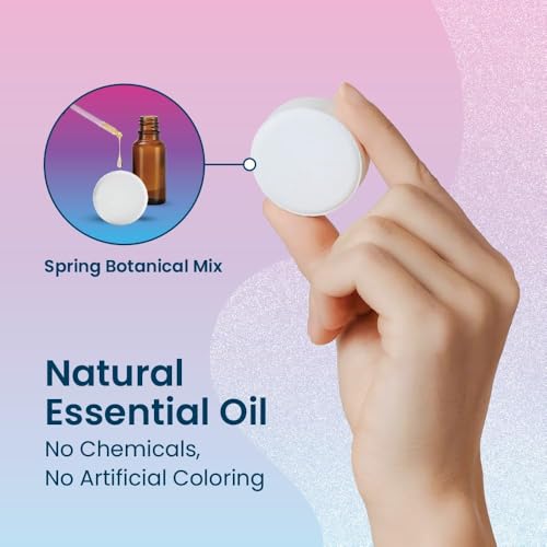 Body Restore Shower Steamers Aromatherapy 6 Pack - Mothers Day Gifts for Mom, Grandma, Birthday Gift for Dad, Daughter, Best Friend, Travel Essentials, Stress Relief, Self Care, Bath Bombs - Bloom