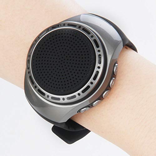 ORIDECOR Upgraded Wearable Waterproof Wireless Wrist Portable Sports Bluetooth Speaker Watch with Multi Function MP3 Player & FM Radio & Selfie & Ultra Long Standby Time for Running, Hiking, Climbing