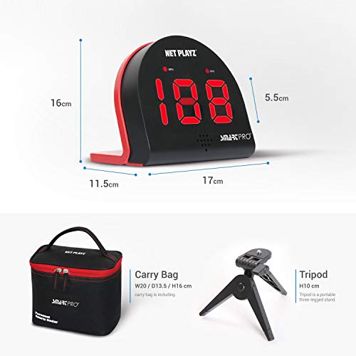 NetPlayz Baseball Radars, Speed Sensors Training Equipment (Hands-Free Radar Guns, Pitching Speed Guns | Baseball Gifts, High-Tech Gadget & Gear for Baseball Players