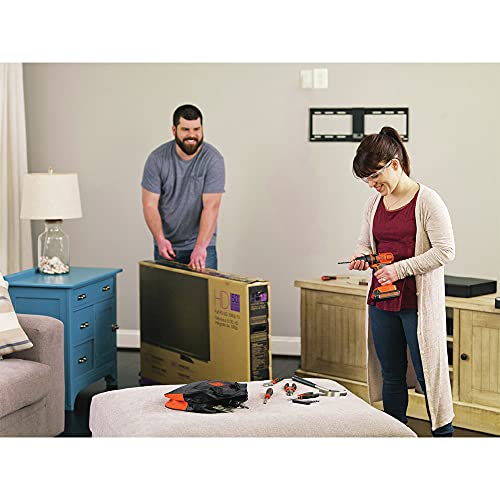 BLACK+DECKER 20V MAX 68-Piece Cordless Drill and Home Tool Project Kit with Tool Storage Bag (LDX120PK)