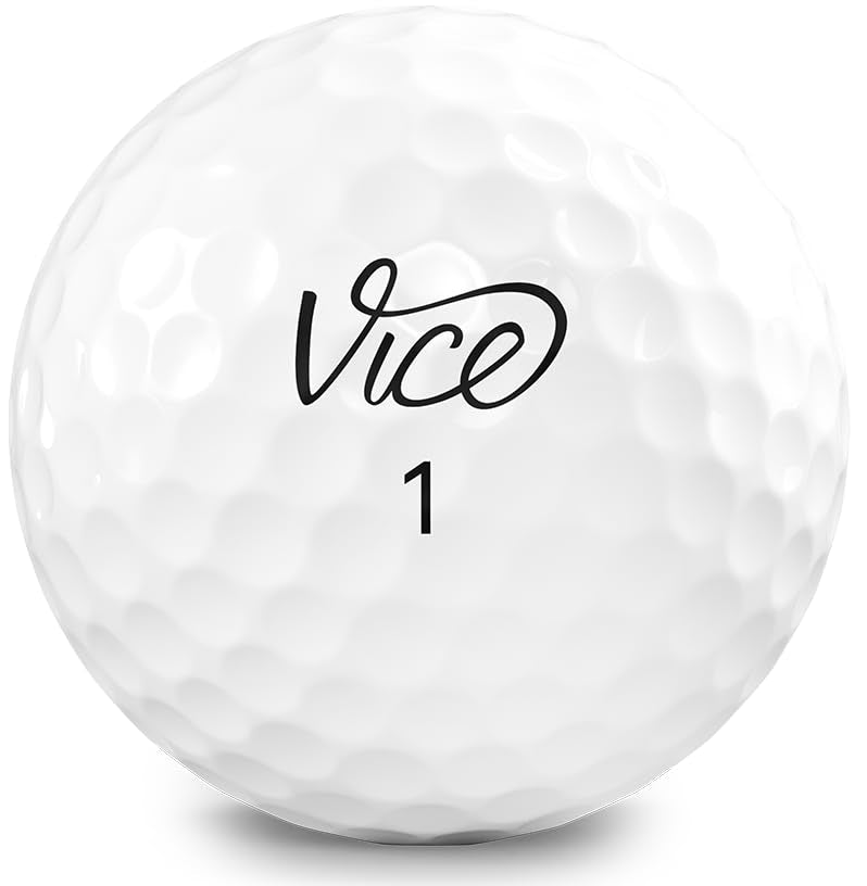 VICE Golf Pro Plus White Golf Balls