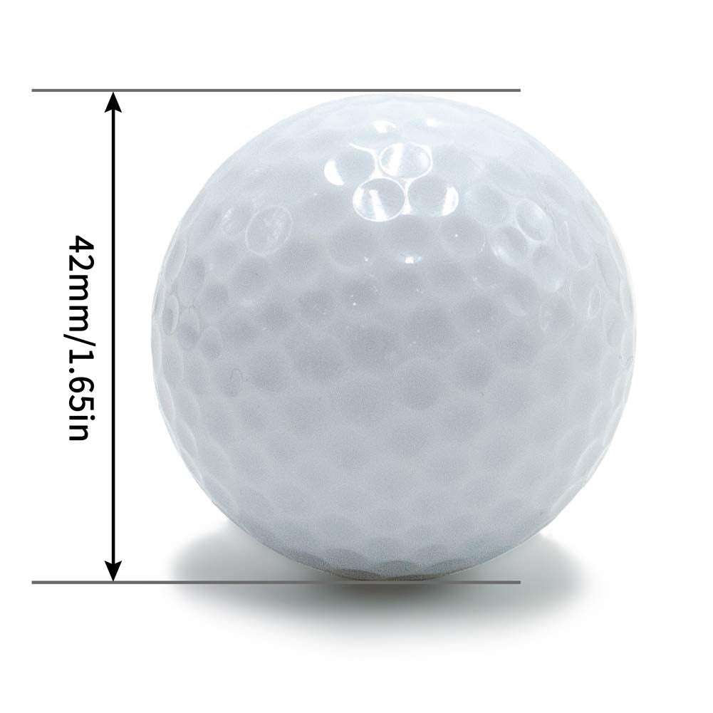 THIODOON Glow in The Dark Golf Balls Light up Led Golf Balls Night Golf Gift Sets for Men Kids Women 6 Pack (6 Colors in one)