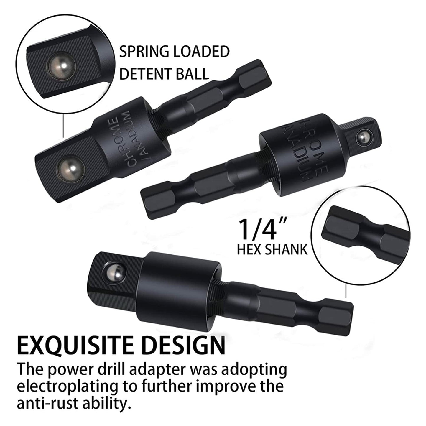 17Pcs Flexible Drill Bit Extension, Include 3Pcs Rotatable Socket Adapter 2Pcs Hex Shank 105° Right Angle Drill Attachment 10 Short Screwdriver Bits 90° Angled Bits and Bendable Drill Bit Extension