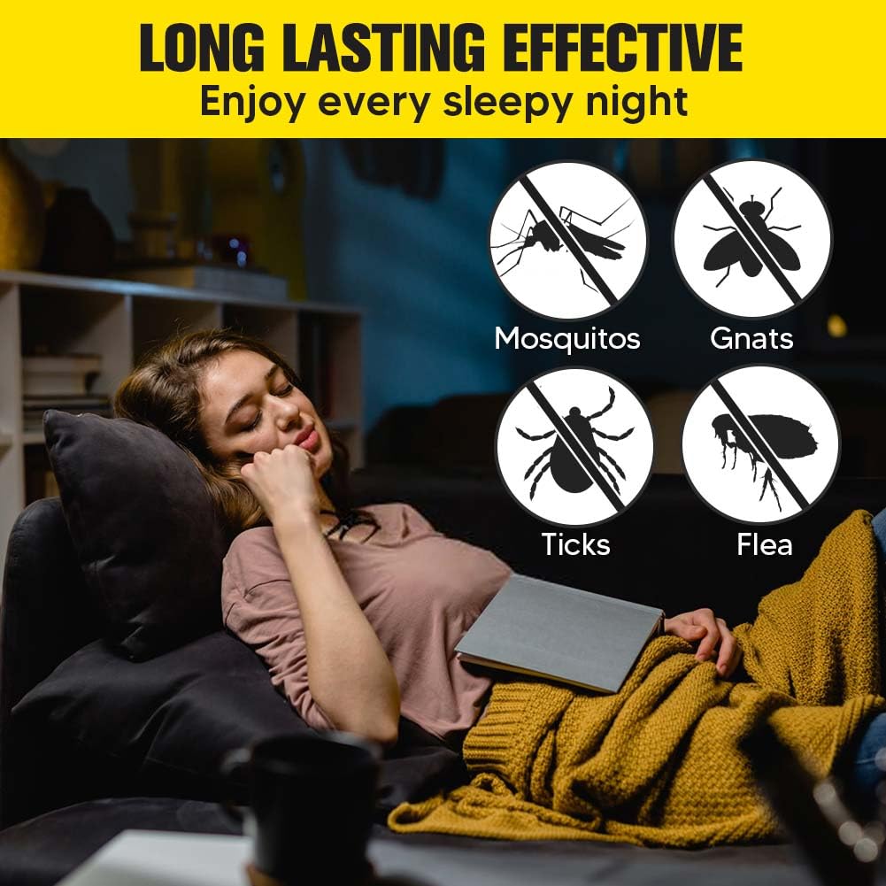 XLCKODY Mosquito Repellent Pouches, Mosquito Repellent for Patio, Mosquito Repellent Outdoor Patio, Mosquito Deterrent Indoor,Mosquito Control, Keep Mosquitoes Away from Home,Patio,Camping,Car&More-8P