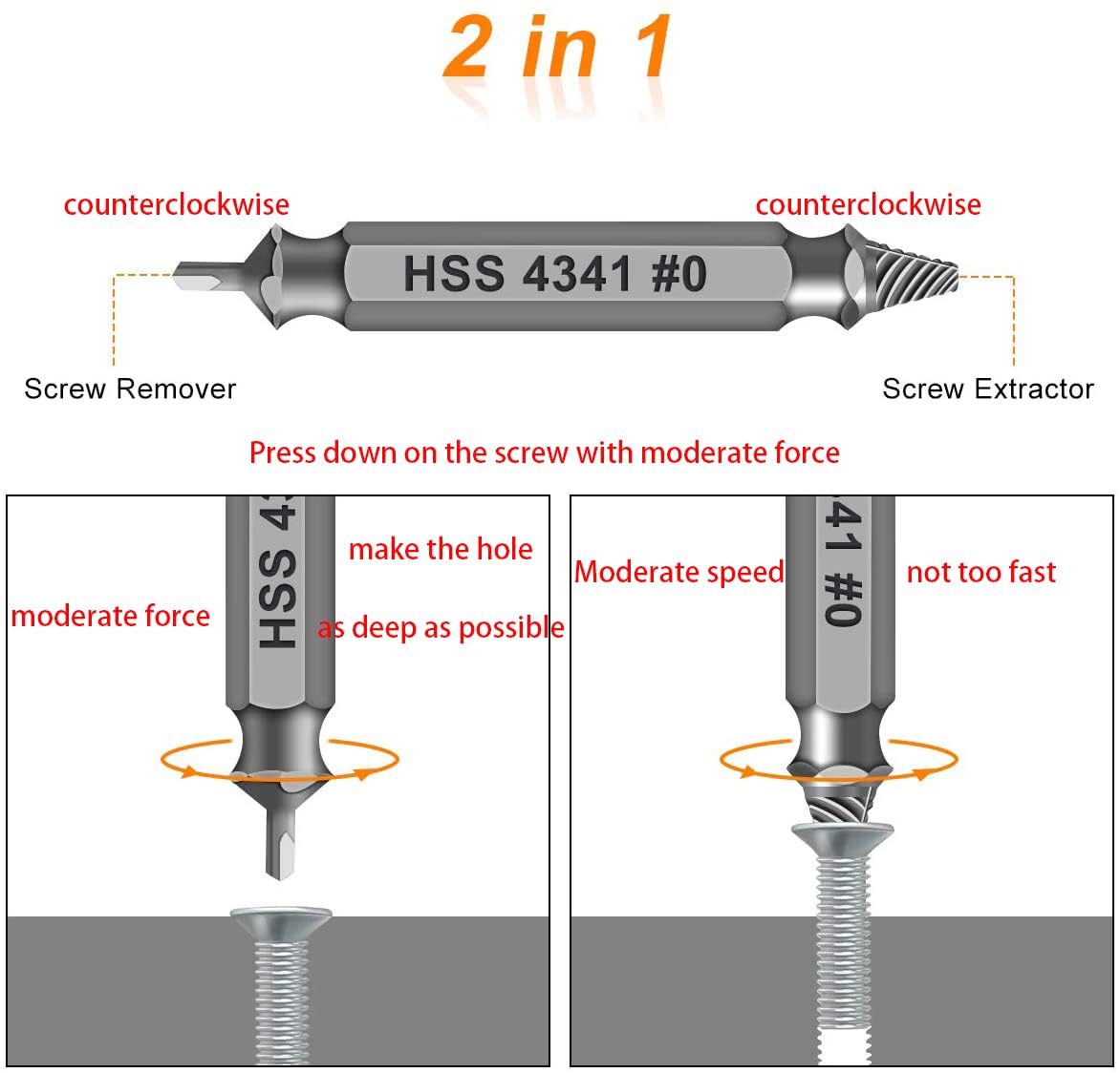 Gifts for Men,Damaged Screw Extractor Set-Father's Day Gifts from Wife Daughter Son,Mens Gifts,Husband,Stripped Screws Nuts & Bolts Drill Bit Tools for Easy Removal of Rusty Broken Hardware Gifts