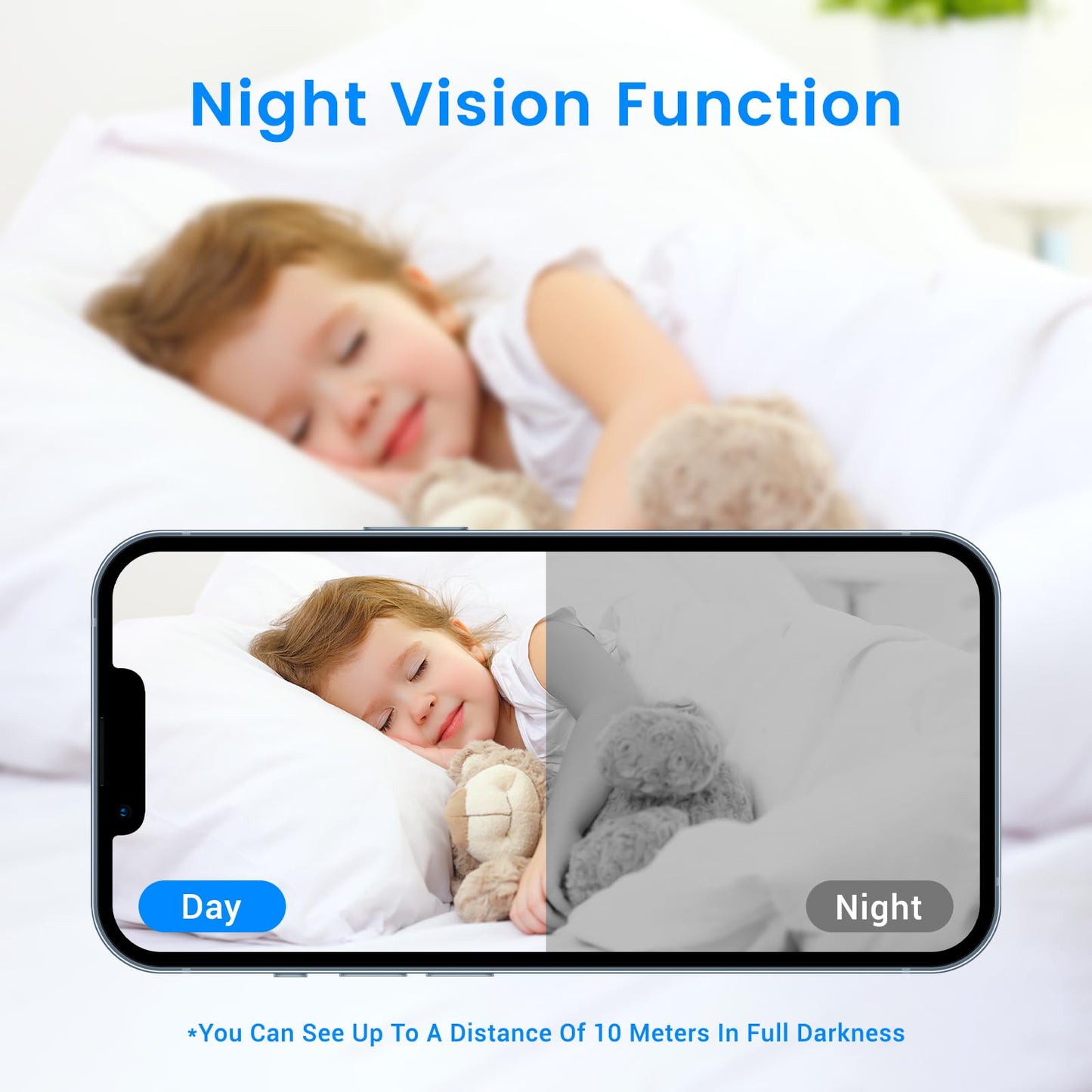 4K WIFI Home Security Camera Wireless Mini Indoor Hidden Spy Camera 4K HD With Night Vision Function, Motion Detection Application Built-in Battery Cat And Dog Camera For Home Security Dog Pet Camera