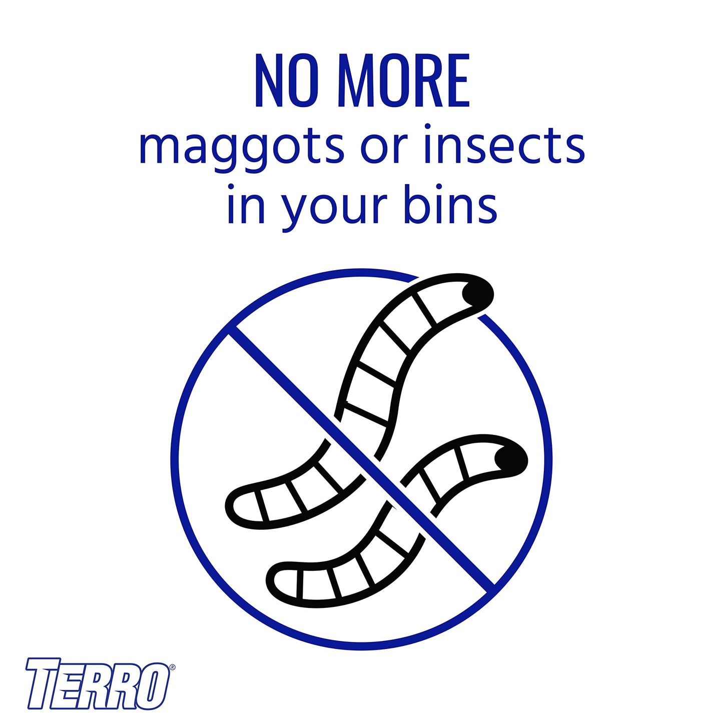 Terro T800 Garbage Guard Trash Can Insect Killer - Kills Flies, Roach, Maggots, Beetles, and Insects in Outdoor Garbage Can
