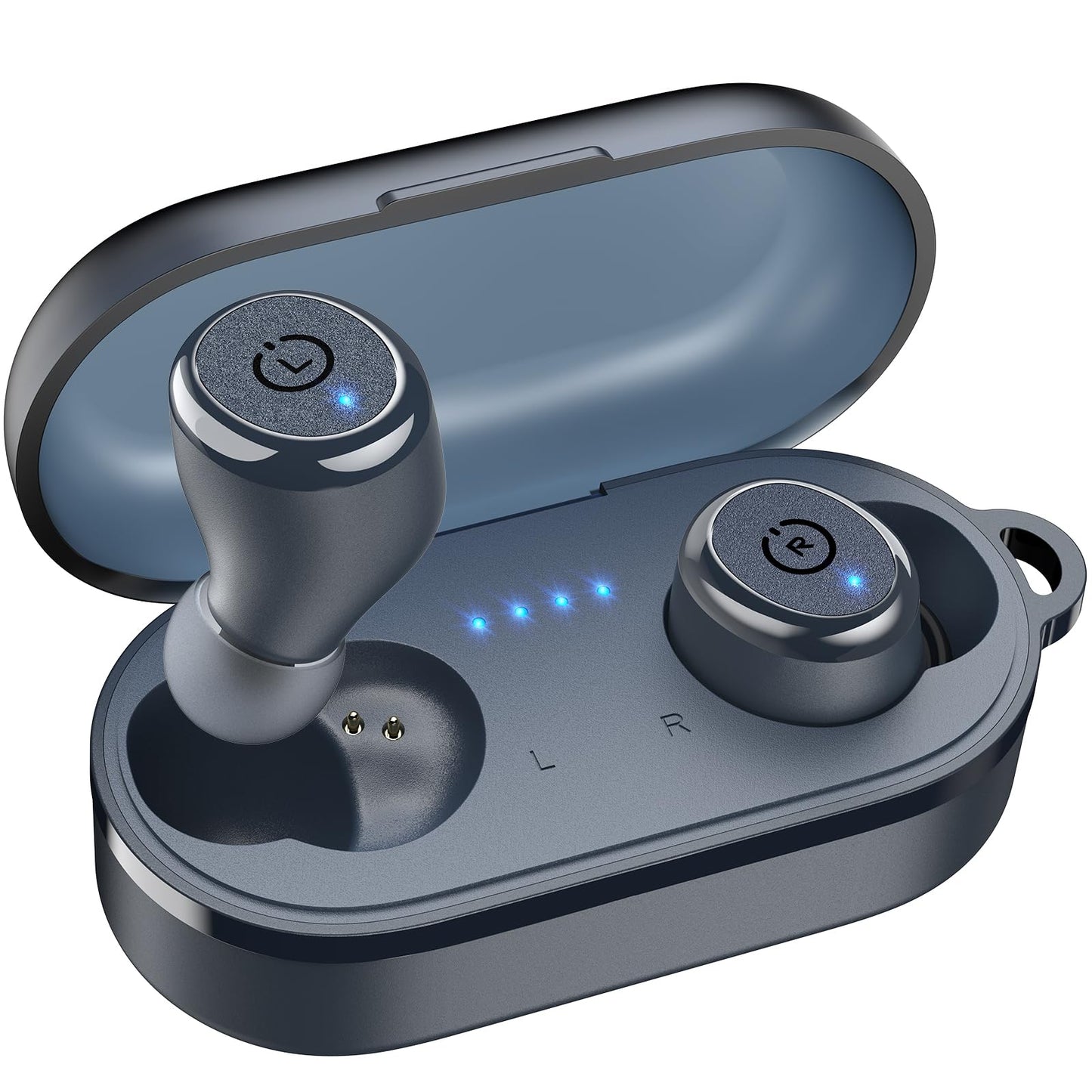 TOZO T10 Wireless Earbuds Bluetooth 5.3 Headphones, App Customize EQ, Ergonomic Design, 55H Playtime, Wireless Charging Case, IPX8 Waterproof Sound in-Ear Headset, 2025 New Version