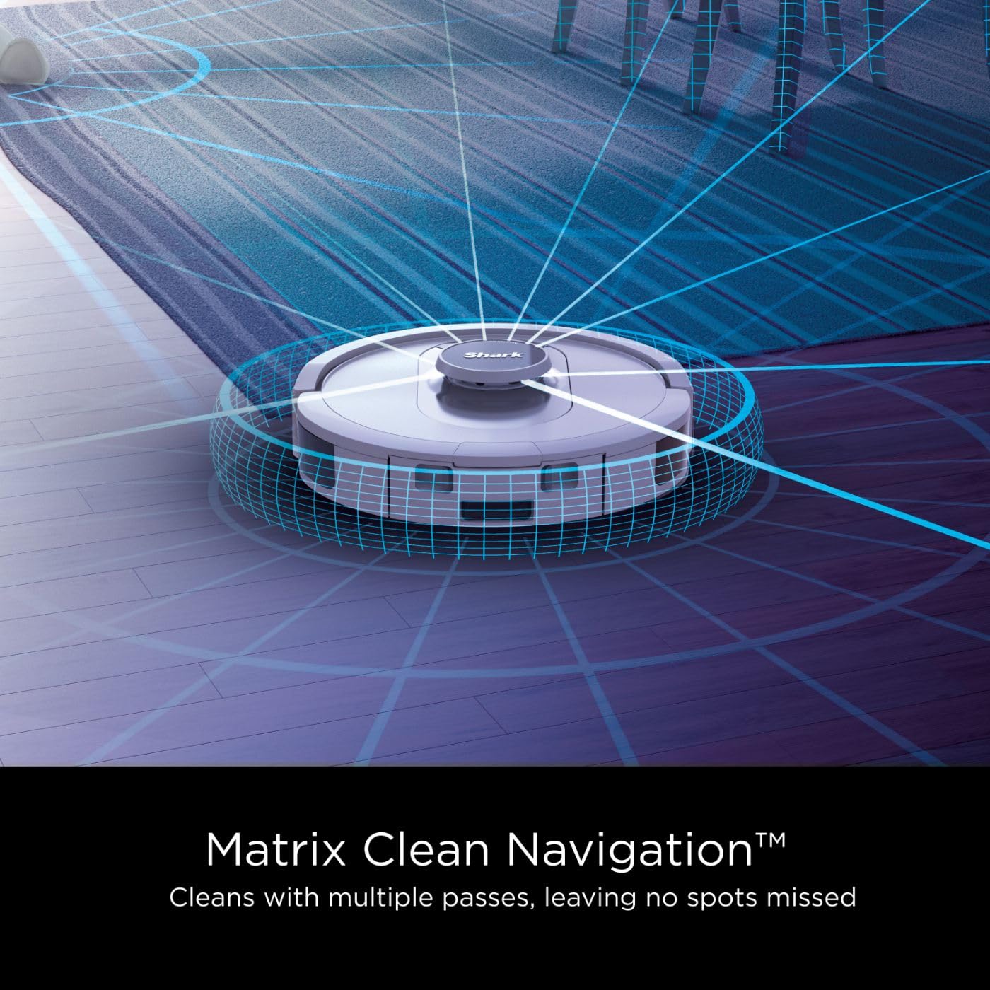 Shark AI Ultra Voice Control Robot Vacuum with Matrix Clean Navigation, Home Mapping, 60-Day Capacity, XL Self-Empty Base for Homes with Pets, Carpet & Hard Floors