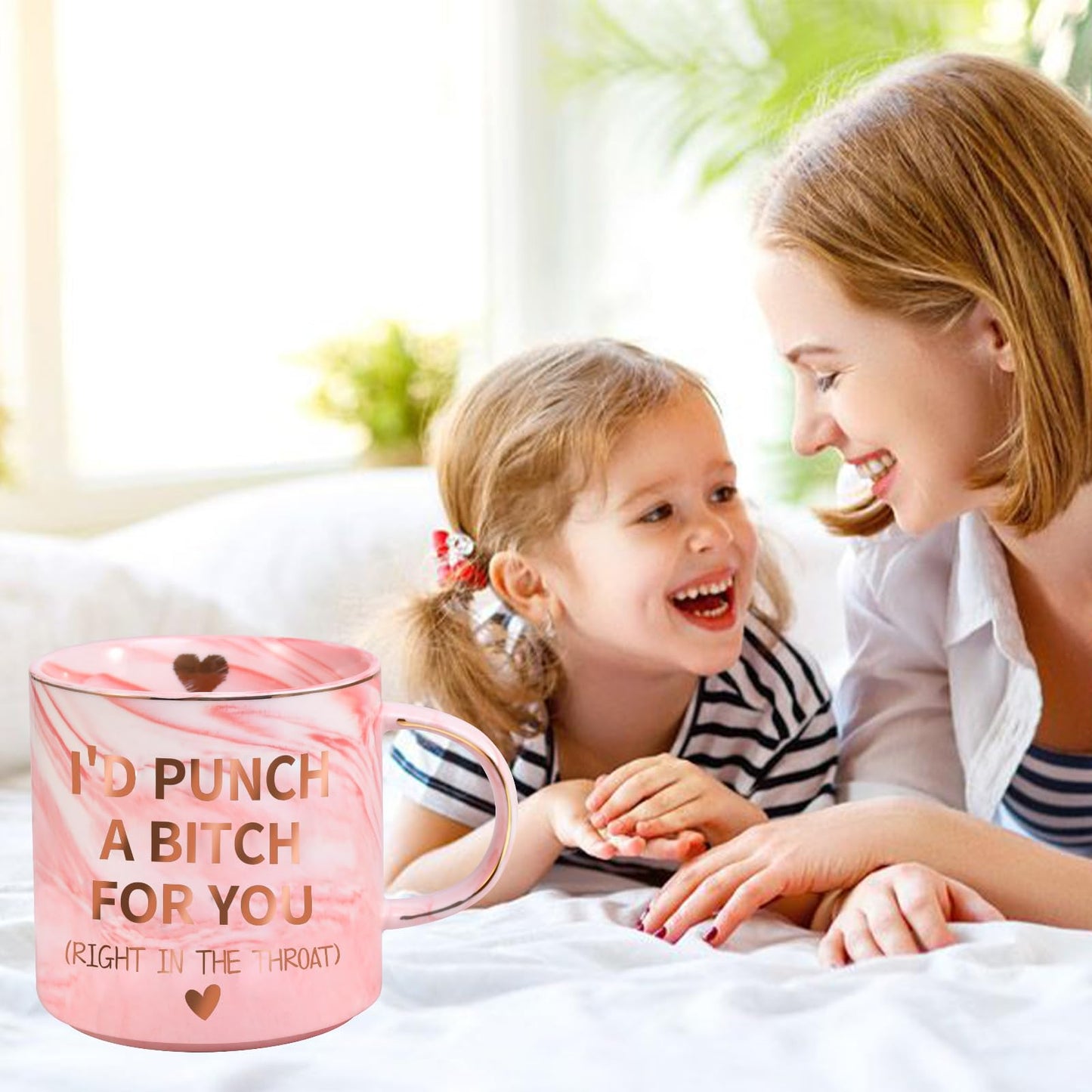 Ulrhpc Mothers Day Mom Gifts for Mom Wife from Daughter Son, Valentines Galentines Day Birthday Gifts for Women Her Girlfriend Sister Friends, 12 OZ Funny Coffee Mug, Christmas Stocking Stuffers