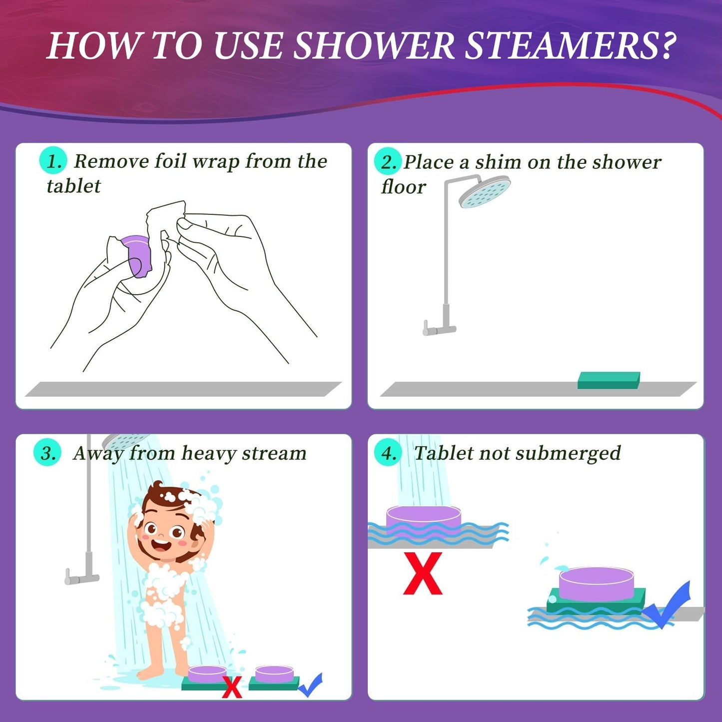 Shower Steamers Aromatherapy - 21Pcs Gifts for Women, Wife, Essential Oil, Nasal Relief, Self Care Spa, Birthday, Mothers Day Gifts for Mom from Daughter