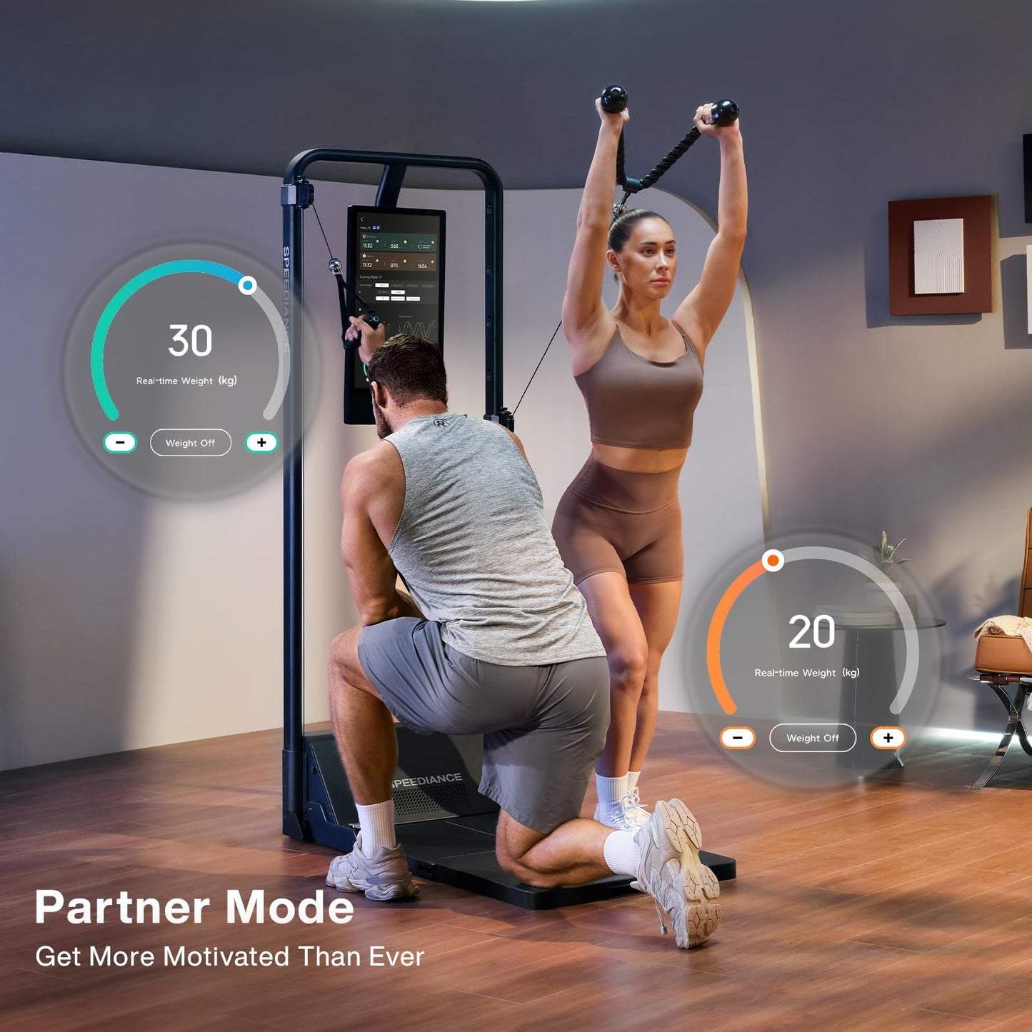 Speediance Gym Monster 2 Smart Home Gym, Upgraded AI-Powered Home Workout Machine, Multi-Functional Smith Machine, Full Body Strength Training Fitness Equipment, All-in-One Workout Station