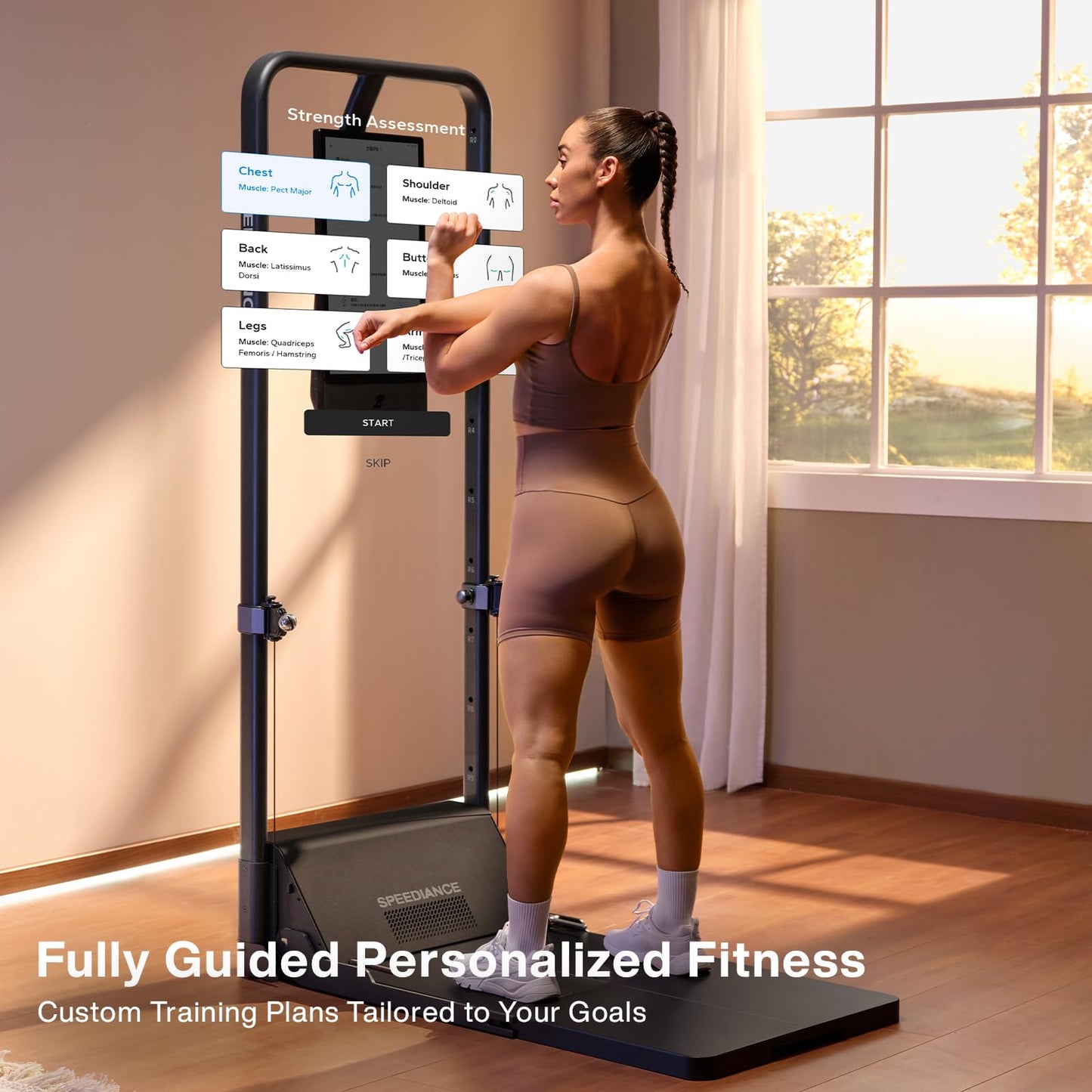 Speediance Gym Monster 2 Smart Home Gym, Upgraded AI-Powered Home Workout Machine, Multi-Functional Smith Machine, Full Body Strength Training Fitness Equipment, All-in-One Workout Station