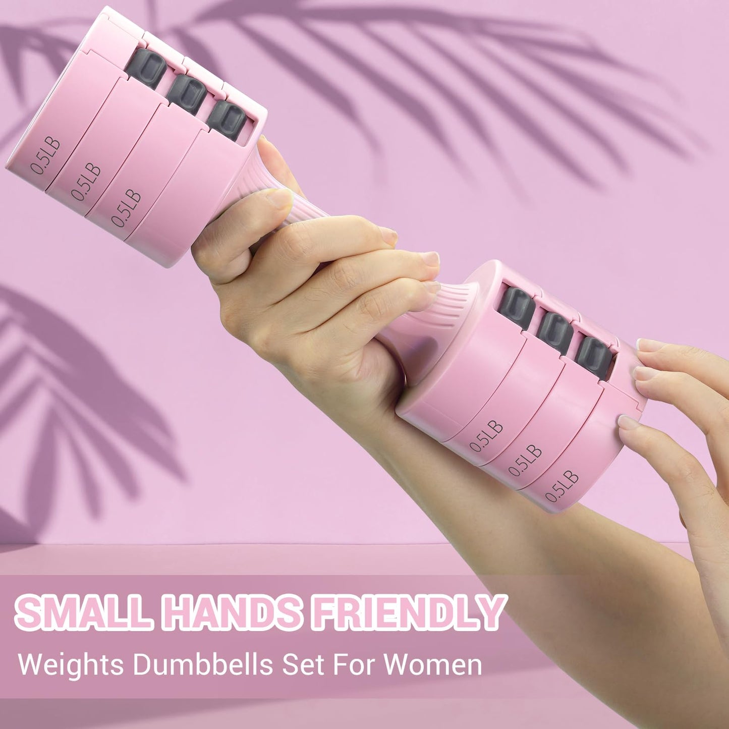 Adjustable Dumbbells Hand Weights Set: Sportneer 1 Pair 0.9-4.5KG (0.9-2.3KG) Fast Adjust Dumbbell Weight 6 In 1 Free Weights Barbells For Women Men Home Gym Workout Exercise Strength Training