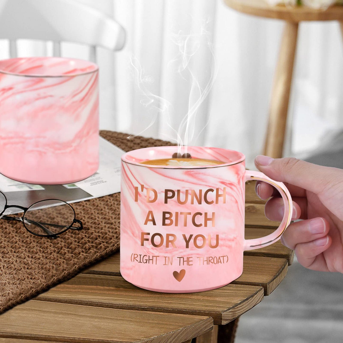 Ulrhpc Mothers Day Mom Gifts for Mom Wife from Daughter Son, Valentines Galentines Day Birthday Gifts for Women Her Girlfriend Sister Friends, 12 OZ Funny Coffee Mug, Christmas Stocking Stuffers