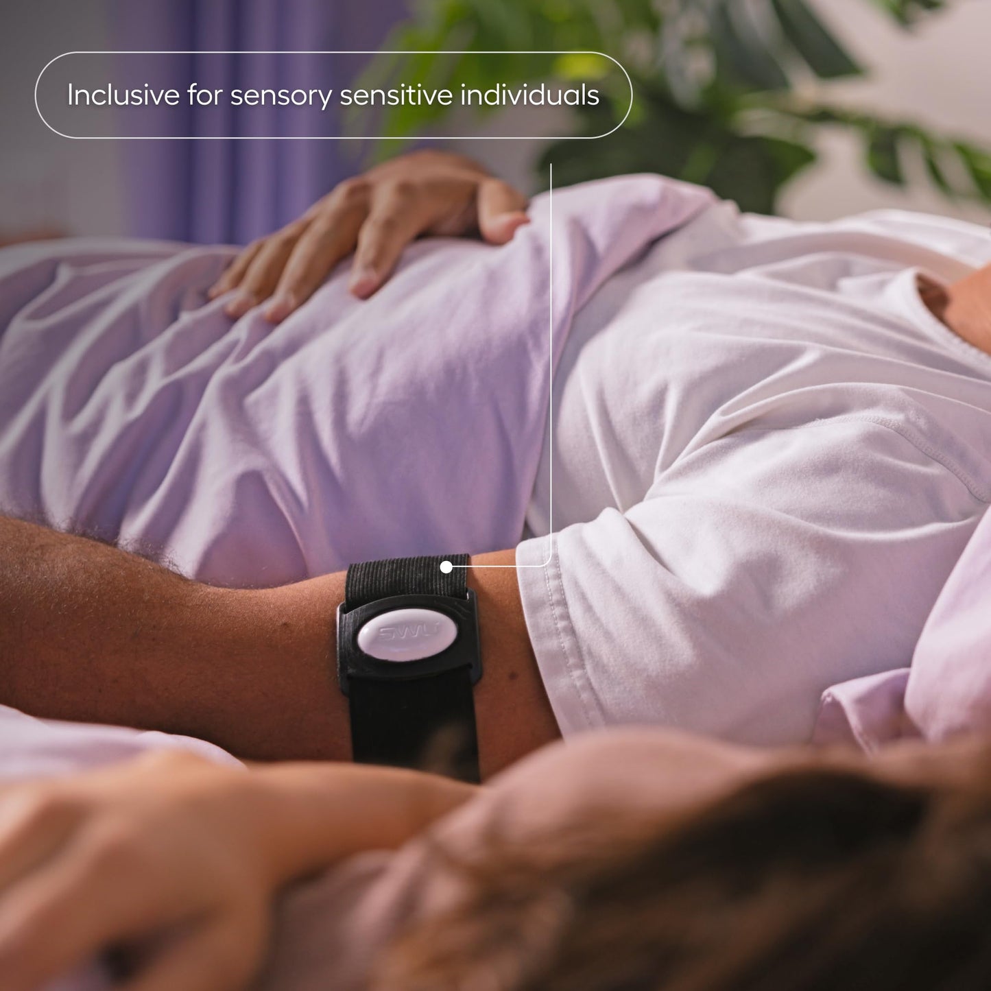 SilentWakeUp Wearable Silent Alarm Clock | Gradual Vibrating Wake-Up for Heavy Sleepers, Couples, and Students | Vibrating Alarm | Comfortable Mesh Armband | Wake Up On Time Without Disturbing Others