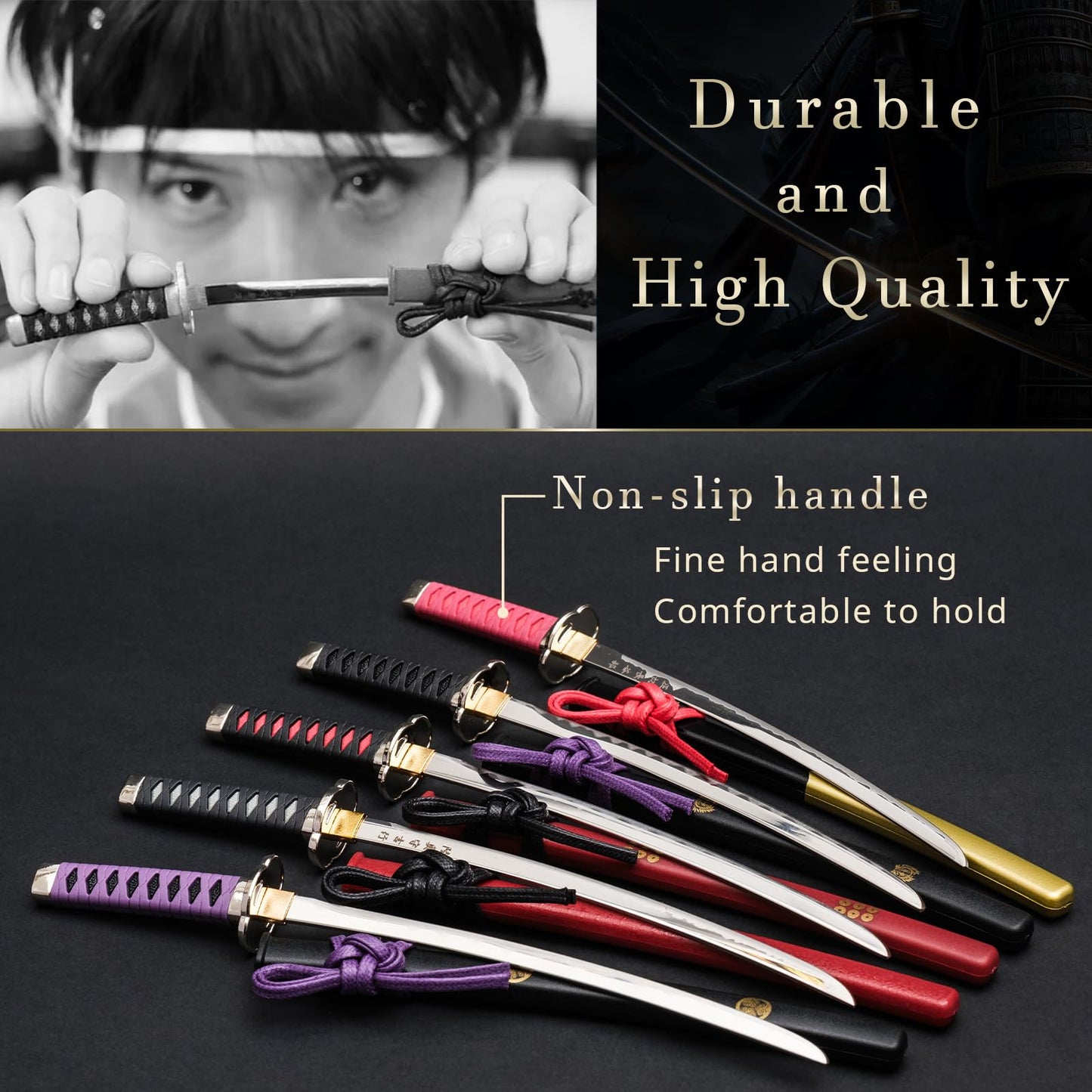 Mini Japanese Samurai Katana Sword Paper Knife Letter Opener 8.3 inch Made in JAPAN (Sanada Yukimura)