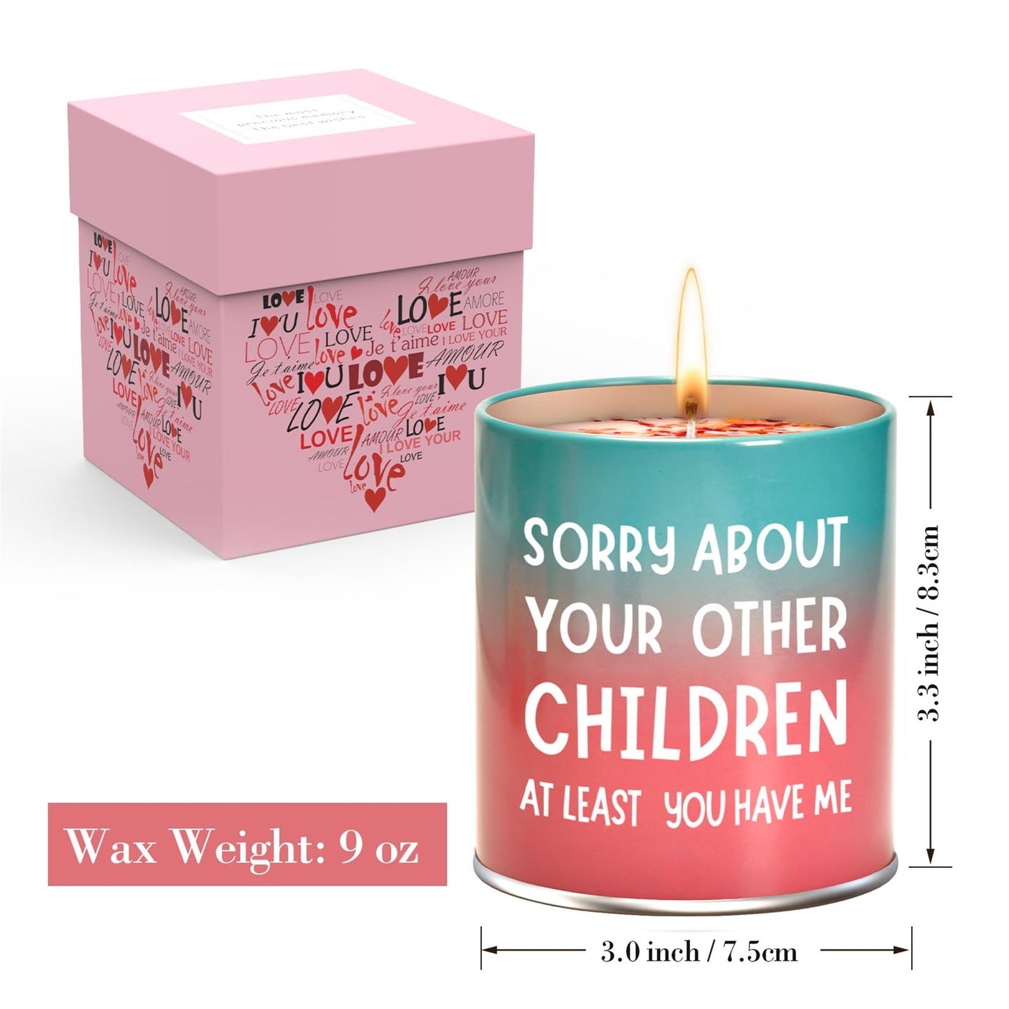 Mothers Day Gifts for Mom from Daughter Son Kids,Birthday Gifts for Mom,Funny Gift Ideas,Christmas Stocking Stuffers Galentines Day Anniversary Presents,9oz Scented Candles