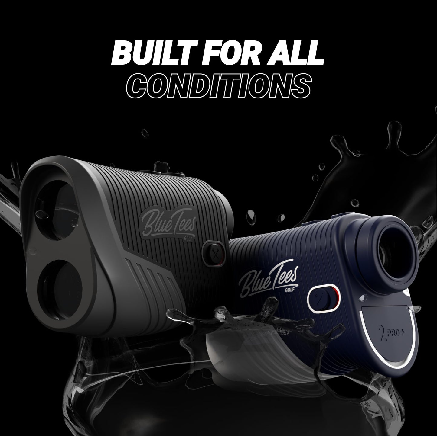 Blue Tees Golf Series 2 Pro Plus Golf Rangefinder with Slope Switch - 800 Yards Range Finder, 6X Magnification Laser Rangefinder, Advanced Flag Pole Locking with Pulse Vibration