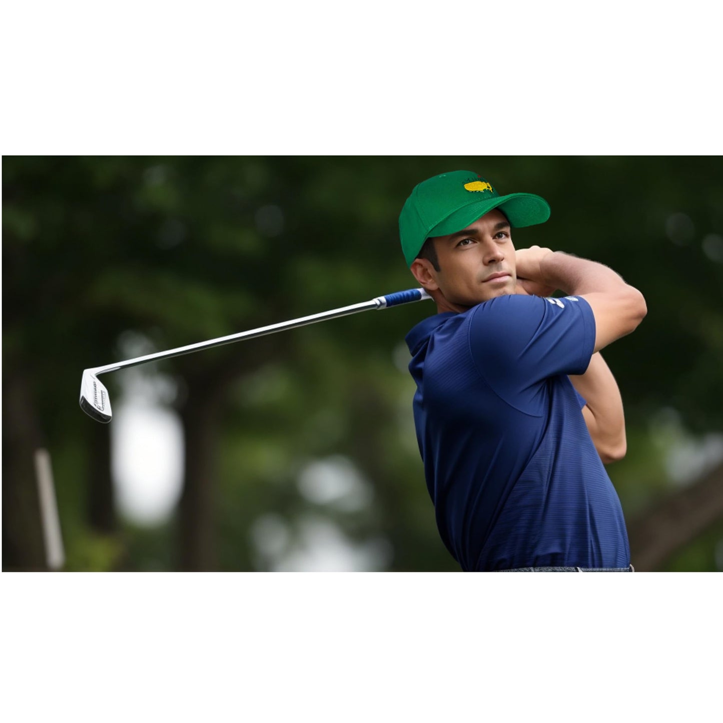 2024 Golf Tournament Hat for Men Women,Green/White Trucker Caddy Ball Cap,Golf Merchandise Apparel