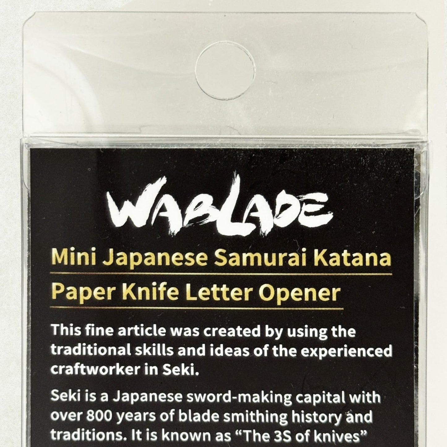 Mini Japanese Samurai Katana Sword Paper Knife Letter Opener 8.3 inch Made in JAPAN (Sanada Yukimura)