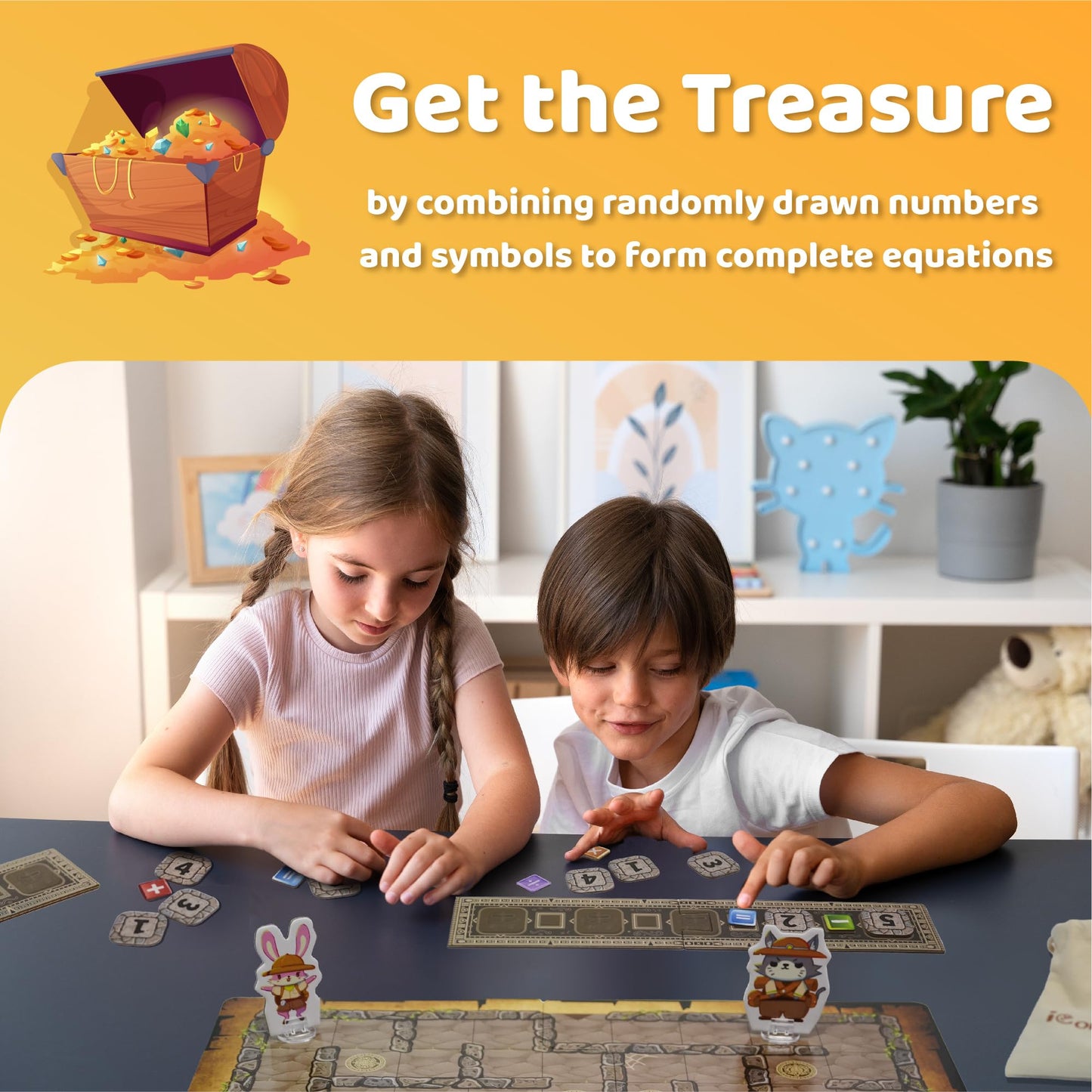 iCore Math Games for Kids, Adults Stress Relief ADHD Math Toys, Smart Learning, Multiplication, Division, Addition, and Subtraction, for Birthday and Family.