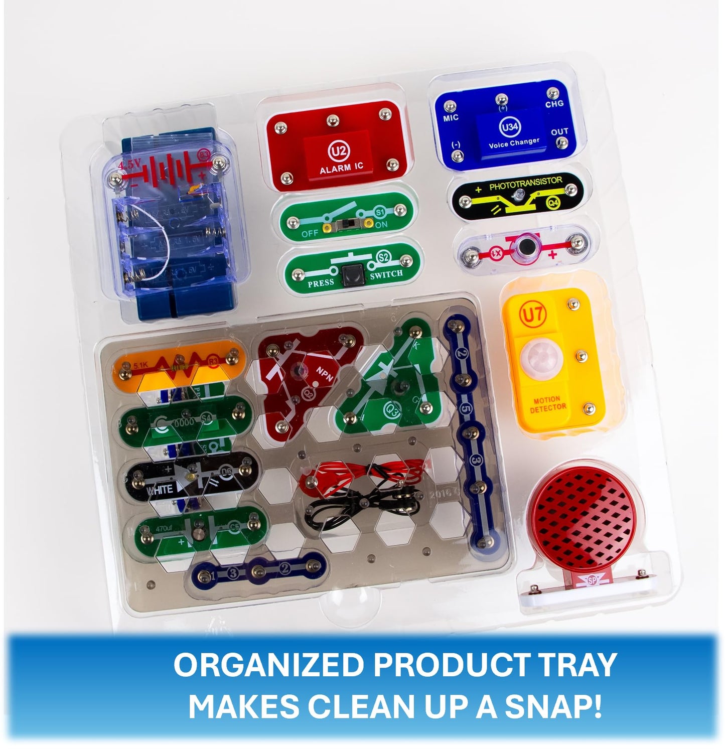 Snap Circuits® Spy Kit | 25+ Activities | STEM Educational Toy for Kids 7 +