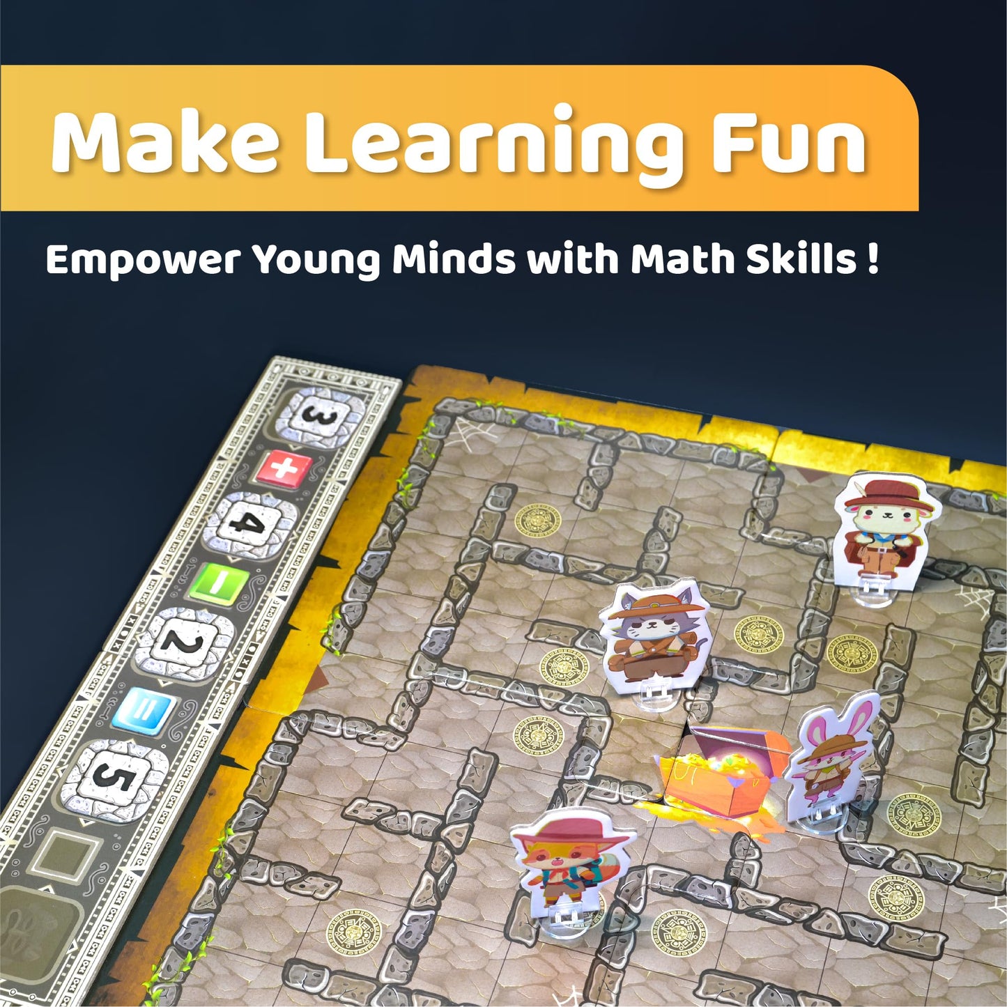 iCore Math Games for Kids, Adults Stress Relief ADHD Math Toys, Smart Learning, Multiplication, Division, Addition, and Subtraction, for Birthday and Family.