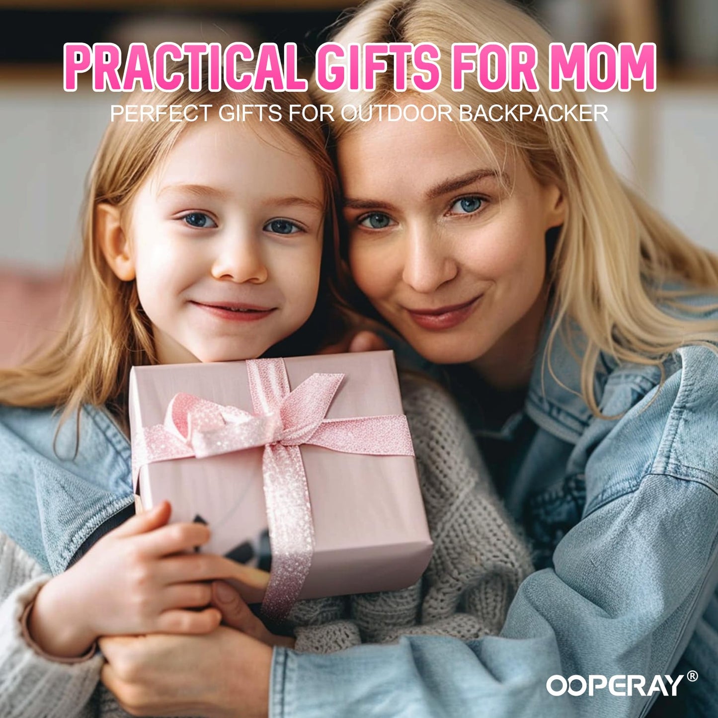 OOPERAY Gifts for Mom, Mothers Day Gadgets Gifts for Mom Wife, Mothers Day Birthday for Women Her Wife, Small Pocket Knife, Christmas Stocking Stuffers for Women, EDC Keychain Box Cutter
