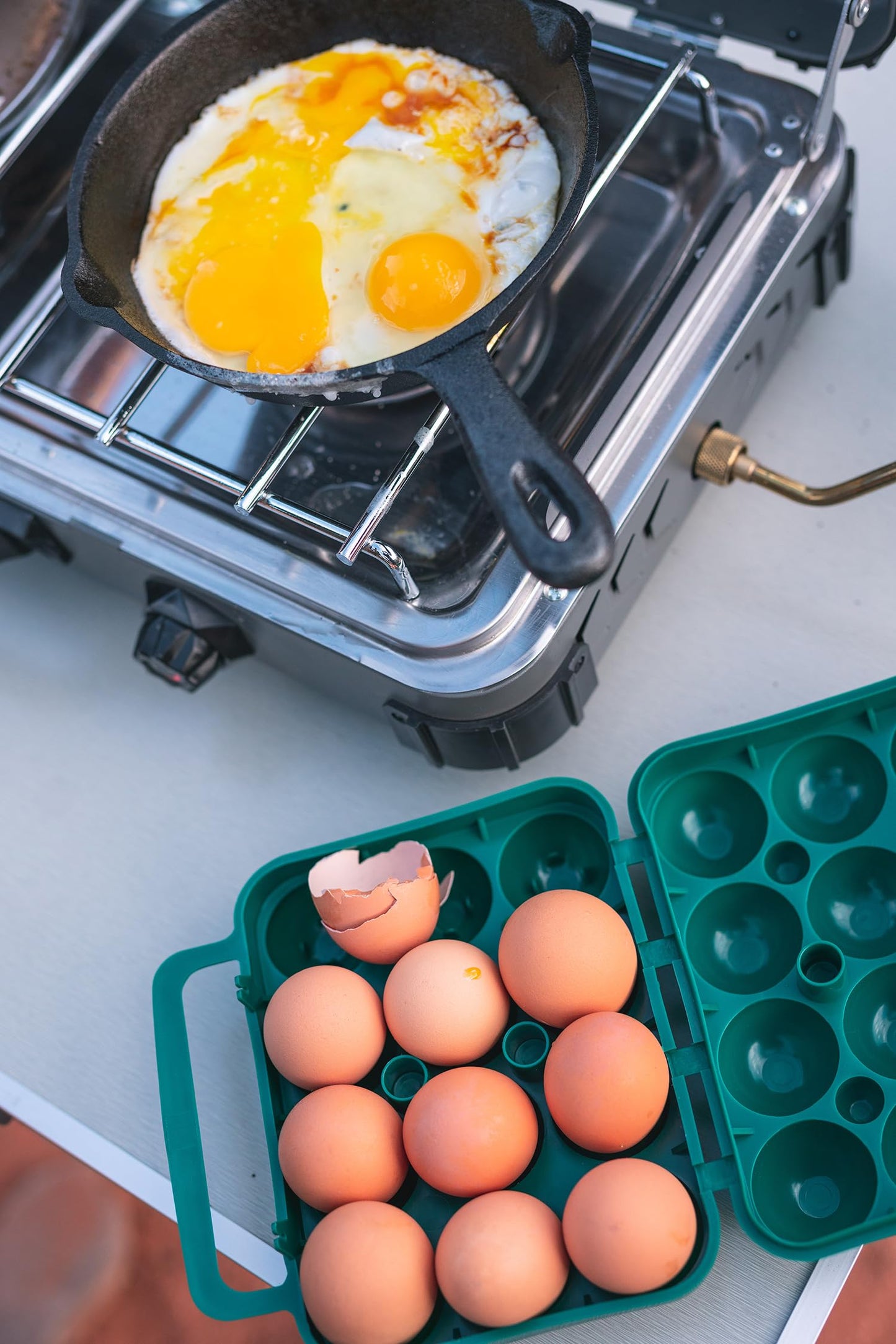 Stansport One Dozen Egg Carrier (266) 7" L x 6.5" W x 3.25" H