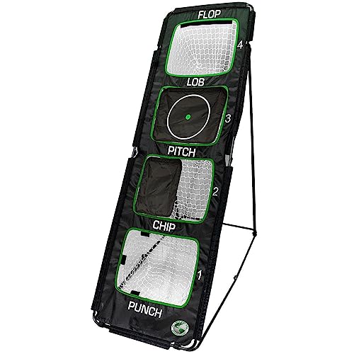 JEF World of Golf Short Game Practice Net, Black (GS1069)
