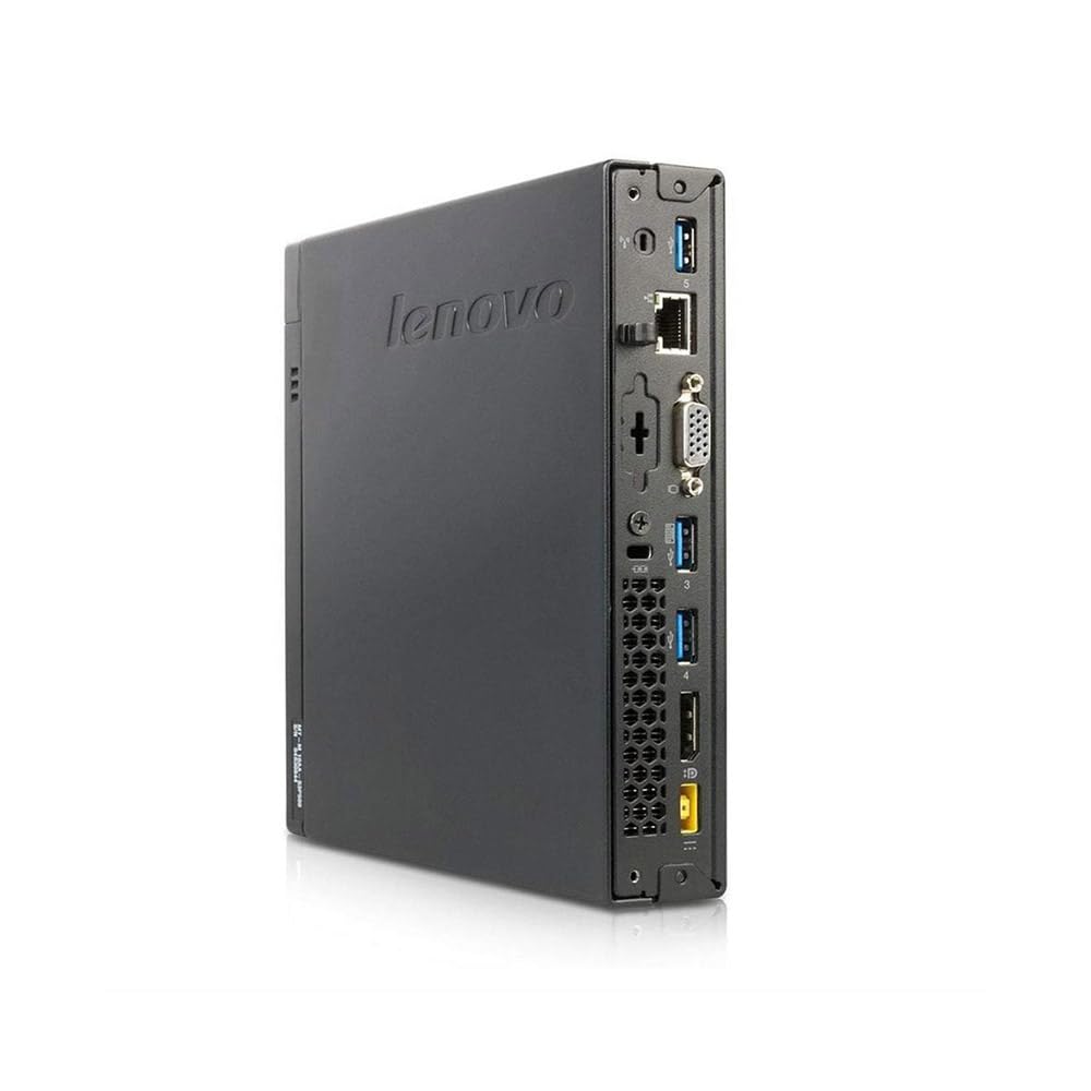 Lenovo Thinkcentre M93/M93p Tiny Desktop Computer, Intel Core i5-4570T 2.9GHz, 16GB DDR3 RAM, 256GB Solid State Drive, WiFi, BT, DisplayPort, Windows 10 Pro (Renewed)