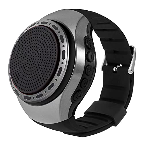 ORIDECOR Upgraded Wearable Waterproof Wireless Wrist Portable Sports Bluetooth Speaker Watch with Multi Function MP3 Player & FM Radio & Selfie & Ultra Long Standby Time for Running, Hiking, Climbing