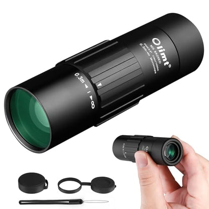 Olimt 8x25 Monocular Telescope Mini Pocket Monocular Compact Monoculars for Adults