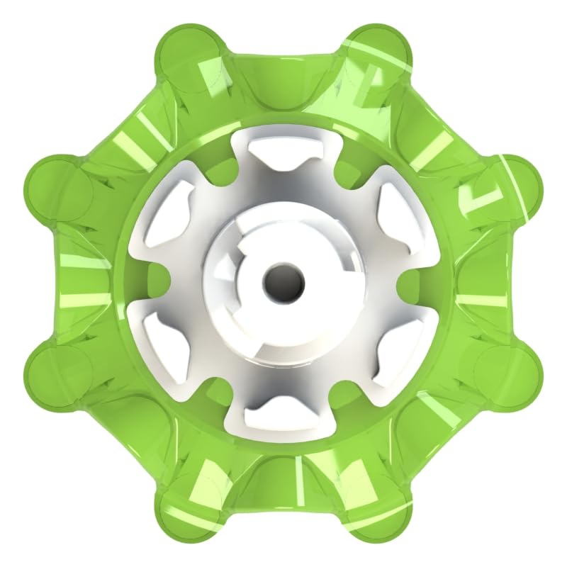 SOFTSPIKES Golf Spikes Fast Twist 3.0 Pulsar Cleats, Green, Clamshell US