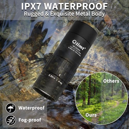 Olimt 8x25 Monocular Telescope Mini Pocket Monocular Compact Monoculars for Adults