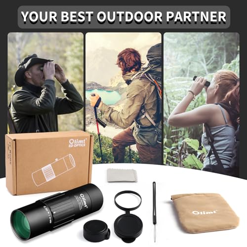 Olimt 8x25 Monocular Telescope Mini Pocket Monocular Compact Monoculars for Adults