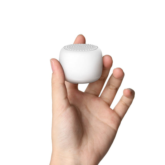 Babelio White Noise Sound Machine for Adults Kids Baby, Portable Travel Sound Machine for Sleep, Mini Size, 15 Non-looping Sounds, Timer, Memory Function, Easy to Pocket and Travel White