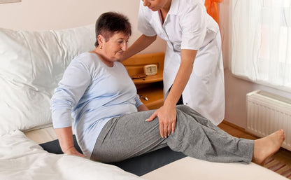 Car Transfer Aid Easy Slide Sheet Positioning Patient Transfer Device Slip Slider Sheets for Vehicles Wheelchairs Bed Turning Repositioning Hospitals and Home Care Assist Moving Elderly Disabled