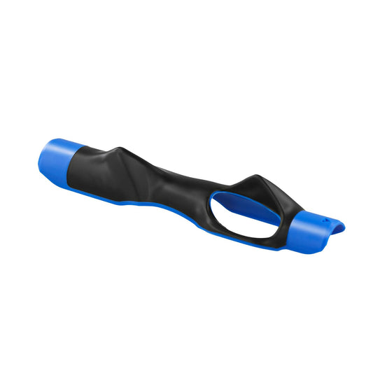 PEUTIER Golf Grip Trainer, Golf Training Aid Right Hand Lightweight Golf Swing Trainer Anti-Slip Golf Wrist Trainer Golf Swing Aid for Correct Hand Position & Grasp, Medium, blue