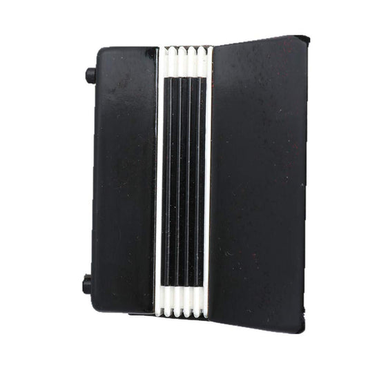 Dselvgvu Miniature Accordion with Case Mini Musical Instrument Accordion Replica Collectible Figurines Dollhouse Accessories Model Home Decoration Display Ornament (Black, 2.76"x2.36"x1.18")