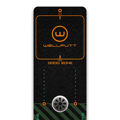 WELLPUTT - Golf Putting Training Mat - 10ft First