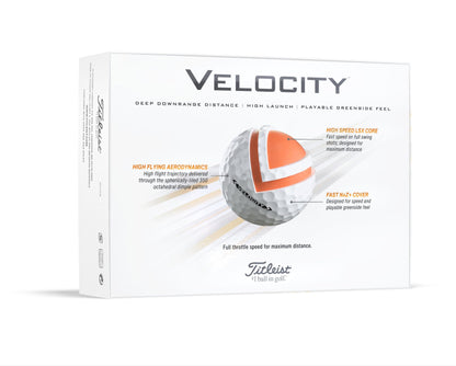 Titleist Velocity Golf Balls (One Dozen)