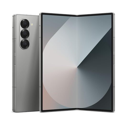 SAMSUNG Galaxy Z Fold 6 AI Cell Phone, 512GB Unlocked Android Smartphone, Circle to Search, Handsfree Live Interpreter, AI Photo Edits, Large Screen, 2024,US 1 Yr Manufacturer Warranty, Silver Shadow