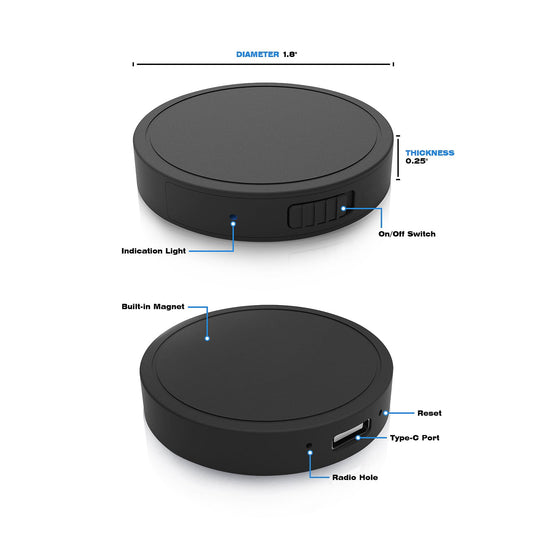 132G (9800 Hour) Voice Activated Recorder - Elasound Voice Recorder with AI-Intelligent Triple Noise Reduction, Portable Audio Recorder for Work, Lectures, Meetings【100H Continuous Recording Device】