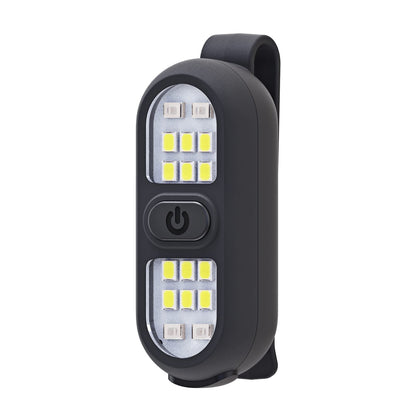 Clip on Flashlight, Running Light for Runners Rechargeable Safety Lights for Walking at Night Portable EDC Flashlight Gift for Runners Hands Free LED Work Light Warning Flashing Camping Hiking Gear