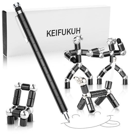 Fun Fidget Gel Pens Gifts - Fathers Day Dad Gifts, Cool Graduation Gift for Him Teen Boys, Unique Birthday Christmas Stocking Stuffers Easter Men Gadget for Decompression Pen for Writing & Fidgeting