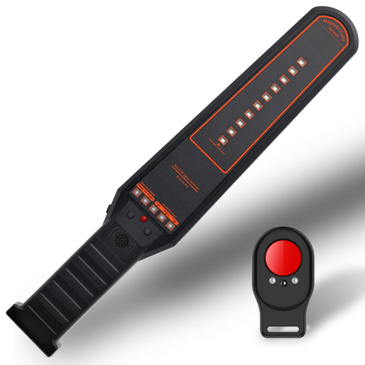 KAXYUYA Camera Finder, Hidden Camera Detector, Bug Detector, Magnetic Field Detector, Listening Device Detector for Car, Hotel, Meeting Safeguard Your Travel