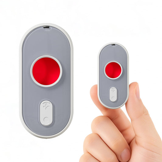 kacylzom 3-in-1 Hidden Camera Detector - Spy Camera Finder Hidden Bug Detector with Vibration Alarm & LED Flashlight for Home, Office, Hotel & Travel – Ultimate Anti-Spy Security Gadget(1 Pack)